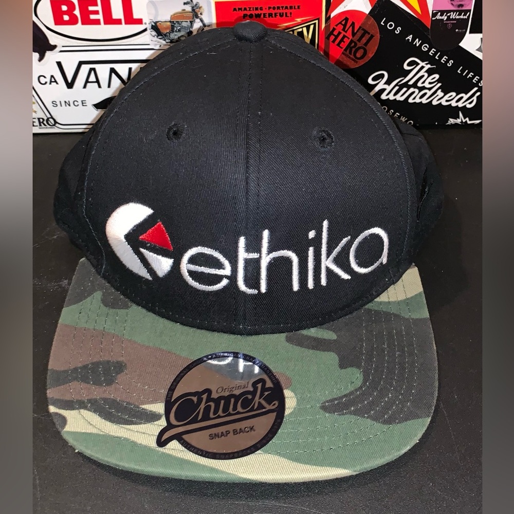 Ethika Chuck SnapBack Black/Camo